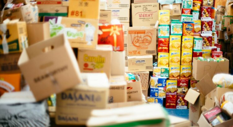 pile of cardboard boxes